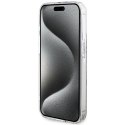 GUESS futerał do IPHONE 15 Pro GUHCP15MH4PSEGW (4G Gold Stripe) brązowy