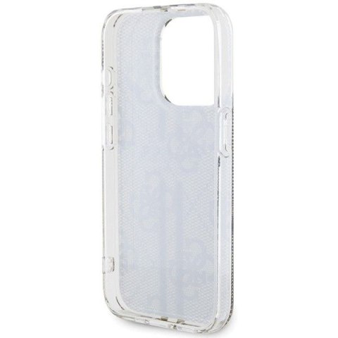 GUESS futerał do IPHONE 15 Pro GUHCP15MH4PSEGW (4G Gold Stripe) brązowy