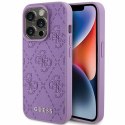 GUESS futerał do IPHONE 15 Pro Max GUHCP15XP4EPMU (Quilted 4G Classic) jasny fiolet