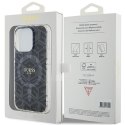 GUESS futerał do IPHONE 15 Pro Max kompatybilny z MagSafe GUHMP15XHGCUSTGK (IML GCUBE) czarny
