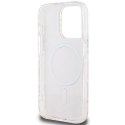 GUESS futerał do IPHONE 15 Pro Max kompatybilny z MagSafe GUHMP15XHGCUSTGP (IML GCUBE) różowy