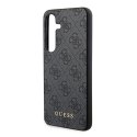 GUESS futerał do SAMSUNG A35 GUOHCSA35G4GFGR (PU 4G Classic Metal Logo) czarny