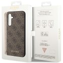 GUESS futerał do SAMSUNG S23 FE GUHCS23FEGF4GBR (4G Charm) brązowy