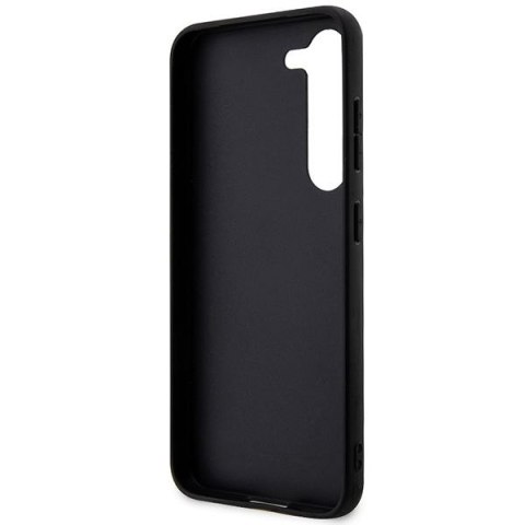 GUESS futerał do SAMSUNG S24 GUHCS24S4GMGGR (Leather 4G Metal Logo) czarny
