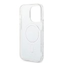 GUESS zestaw do IPHONE 14 Pro kompatybilny z MagSafe GUBPP14LH4EACSB (Bundle Pack / Case + Charger / 4G) złoty niebieski
