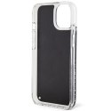 GUESS futerał do IPHONE 13 / 14 / 15 GUHCP14SLCSGSGK (Liquid Glitter Marble) czarny