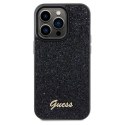 GUESS futerał do IPHONE 14 Pro GUHCP14LPMSDGSK (Disco Metal Script) czarny