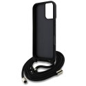 GUESS futerał do IPHONE 16 GUHCP16SP4GMGCRW (CBDY PU 4G Big Logo W/Cord Strap) brązowy