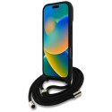 GUESS futerał do IPHONE 16 Pro Max GUHCP16XP4GMGCRW (CBDY PU 4G Big Logo W/Cord Strap) brązowy