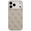 GUESS futerał do IPHONE 17 Pro Max GUHCP17XG4GFPI (PU 4G Classic) różowy