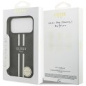 GUESS futerał do IPHONE 17 Pro Max kompatybilny z MagSafe GUHMP17XP4RPSK (4G Printed Stripes) czarny