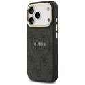 GUESS futerał do IPHONE 17 Pro kompatybilny z MagSafe GUHMP17LP4MSEGCK (PU 4G W/ Classic) czarny