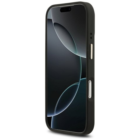 GUESS futerał do IPHONE 17 Pro kompatybilny z MagSafe GUHMP17LP4MSEGCK (PU 4G W/ Classic) czarny