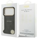 GUESS futerał do IPHONE 17 Pro kompatybilny z MagSafe GUHMP17LP4MSEGCK (PU 4G W/ Classic) czarny