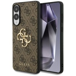 GUESS futerał do SAMSUNG S25 Edge GUHCS25E4GMGBR (4G PU Big Logo) brązowy
