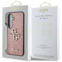 GUESS futerał do SAMSUNG S25 GUHCS25SHG4SGP (Fixed Glitter Big 4G) różowy