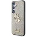 GUESS futerał do SAMSUNG S25 Plus GUHCS25MHG4SGD (Fixed Glitter Big 4G) złoty