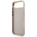GUESS futerał do IPHONE 17 Air GUHCP17M4GMGCPI (PU W/ Big 4G Classic Logo) złoto różowy
