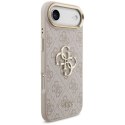GUESS futerał do IPHONE 17 Air GUHCP17M4GMGCPI (PU W/ Big 4G Classic Logo) złoto różowy