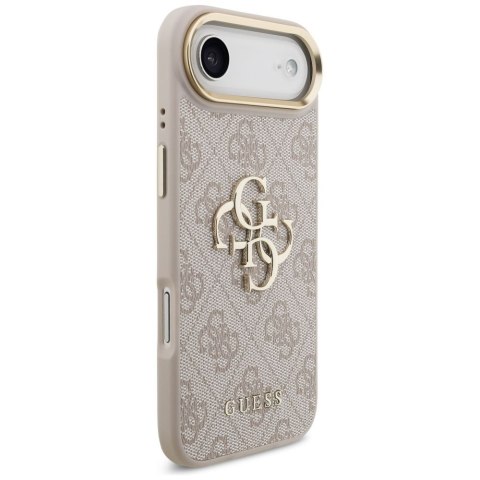 GUESS futerał do IPHONE 17 Air GUHCP17M4GMGCPI (PU W/ Big 4G Classic Logo) złoto różowy