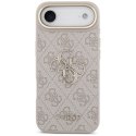 GUESS futerał do IPHONE 17 Air GUHCP17M4GMGCPI (PU W/ Big 4G Classic Logo) złoto różowy