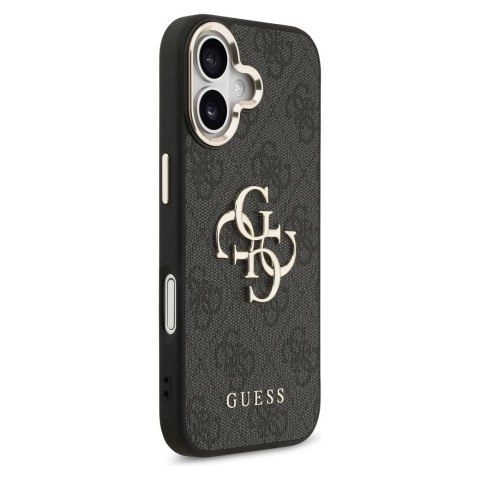 GUESS futerał do IPHONE 17 GUHCP17S4GMGCGR (PU W/ Big 4G Classic Logo) złoto czarny