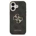 GUESS futerał do IPHONE 17 GUHCP17S4GMGCGR (PU W/ Big 4G Classic Logo) złoto czarny