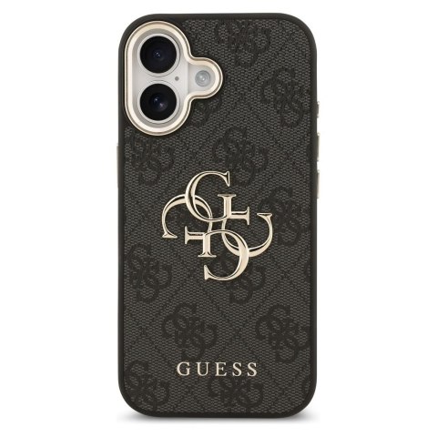 GUESS futerał do IPHONE 17 GUHCP17S4GMGCGR (PU W/ Big 4G Classic Logo) złoto czarny