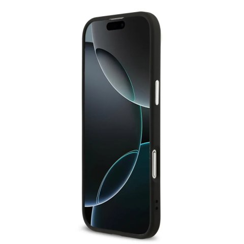 GUESS futerał do IPHONE 17 GUHCP17SP4G4SMCK (4G PU Leather Case with Big 4G and Classic Logo and Silver Metal Camera Frame) czar
