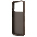 GUESS futerał do IPHONE 17 Pro GUHCP17LP4G4SMCW (4G PU Leather Case with Big 4G and Classic Logo and Silver Metal Camera Frame) 