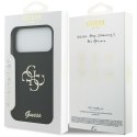 GUESS futerał do IPHONE 17 Pro Max GUHCP17XSC4GSMK (Silicone W/ Big 4G Script) czarny