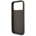 GUESS futerał do IPHONE 17 Pro Max kompatybilny z MagSafe GUHMP17XG4GFRW (PU 4G Ring Classic Logo) brązowy