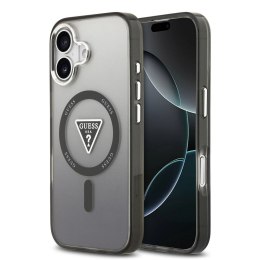 GUESS futerał do IPHONE 17 kompatybilny z MagSafe GUHMP17SHGTMLCGK (IML Gradient W/ Triangle Logo) czarny