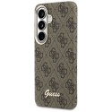 GUESS futerał do SAMSUNG S26 GUHMS26S5P4FWMSW (4G Script MagSafe) brązowy