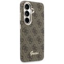 GUESS futerał do SAMSUNG S26 GUHMS26S5P4FWMSW (4G Script MagSafe) brązowy