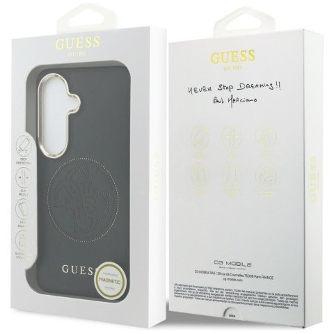 GUESS futerał do SAMSUNG S26 GUHMS26S5PG4SRGK (Perforated Logo MagSafe) czarny