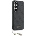 GUESS futerał do SAMSUNG S26 GUHMS26SGF4GGR (PU 4G Classic Logo with Charm) czarny