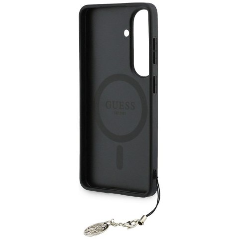 GUESS futerał do SAMSUNG S26 GUHMS26SGF4GGR (PU 4G Classic Logo with Charm) czarny