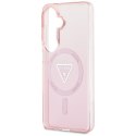 GUESS futerał do SAMSUNG S26 GUHMS26SHGTMLCGP (Magnetic IML Gradient Triangle) różowy