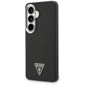 GUESS futerał do SAMSUNG S26 GUHMS26SPFGTSCMK (Fixed Glitter Triangle MagSafe) czarny