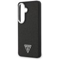 GUESS futerał do SAMSUNG S26 GUHMS26SPFGTSCMK (Fixed Glitter Triangle MagSafe) czarny