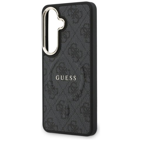 GUESS futerał do SAMSUNG S26 Plus GUHMS26MP4MSEGCK (4G Embossed Ring MagSafe) czarny
