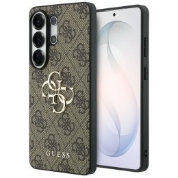 GUESS futerał do SAMSUNG S26 Ultra GUHCS26L4GMGBR (4G Big Metal Logo) brązowy