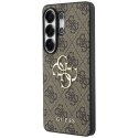 GUESS futerał do SAMSUNG S26 Ultra GUHCS26L4GMGBR (4G Big Metal Logo) brązowy