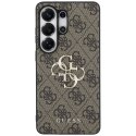 GUESS futerał do SAMSUNG S26 Ultra GUHCS26L4GMGBR (4G Big Metal Logo) brązowy