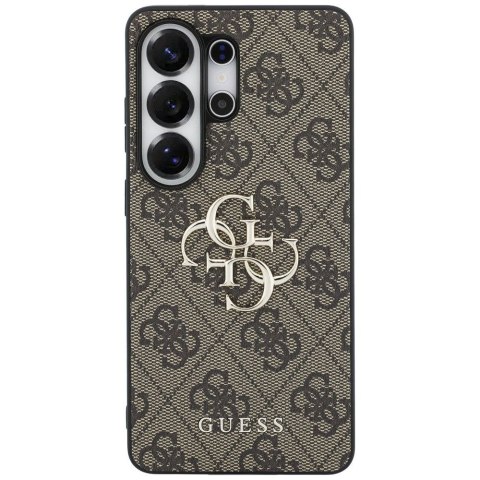 GUESS futerał do SAMSUNG S26 Ultra GUHCS26L4GMGBR (4G Big Metal Logo) brązowy