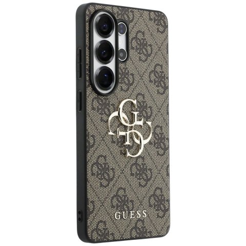 GUESS futerał do SAMSUNG S26 Ultra GUHCS26L4GMGBR (4G Big Metal Logo) brązowy