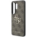 GUESS futerał do SAMSUNG S26 Ultra GUHCS26L4GMGBR (4G Big Metal Logo) brązowy