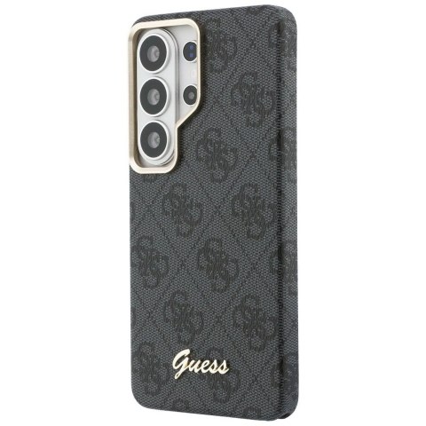 GUESS futerał do SAMSUNG S26 Ultra GUHMS26L5P4FWMSK (4G Script MagSafe) czarny