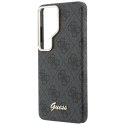 GUESS futerał do SAMSUNG S26 Ultra GUHMS26L5P4FWMSK (4G Script MagSafe) czarny